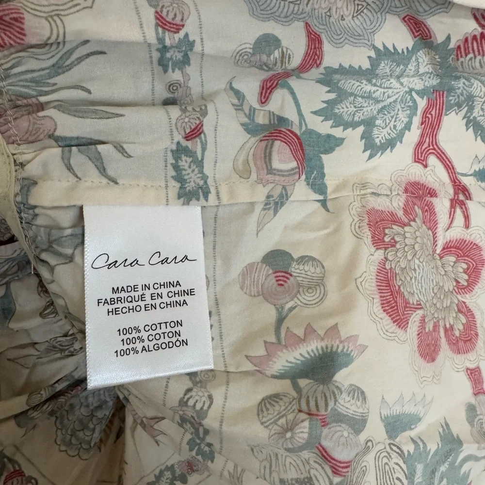NWOT Cara Cara Chase Skirt Cream Turtle love baroque